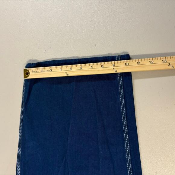 Liberty Overalls Men's Size 48x30 Carpenter Dungaree Denim Bib Utility Jumpsuit - Picture 7 of 9